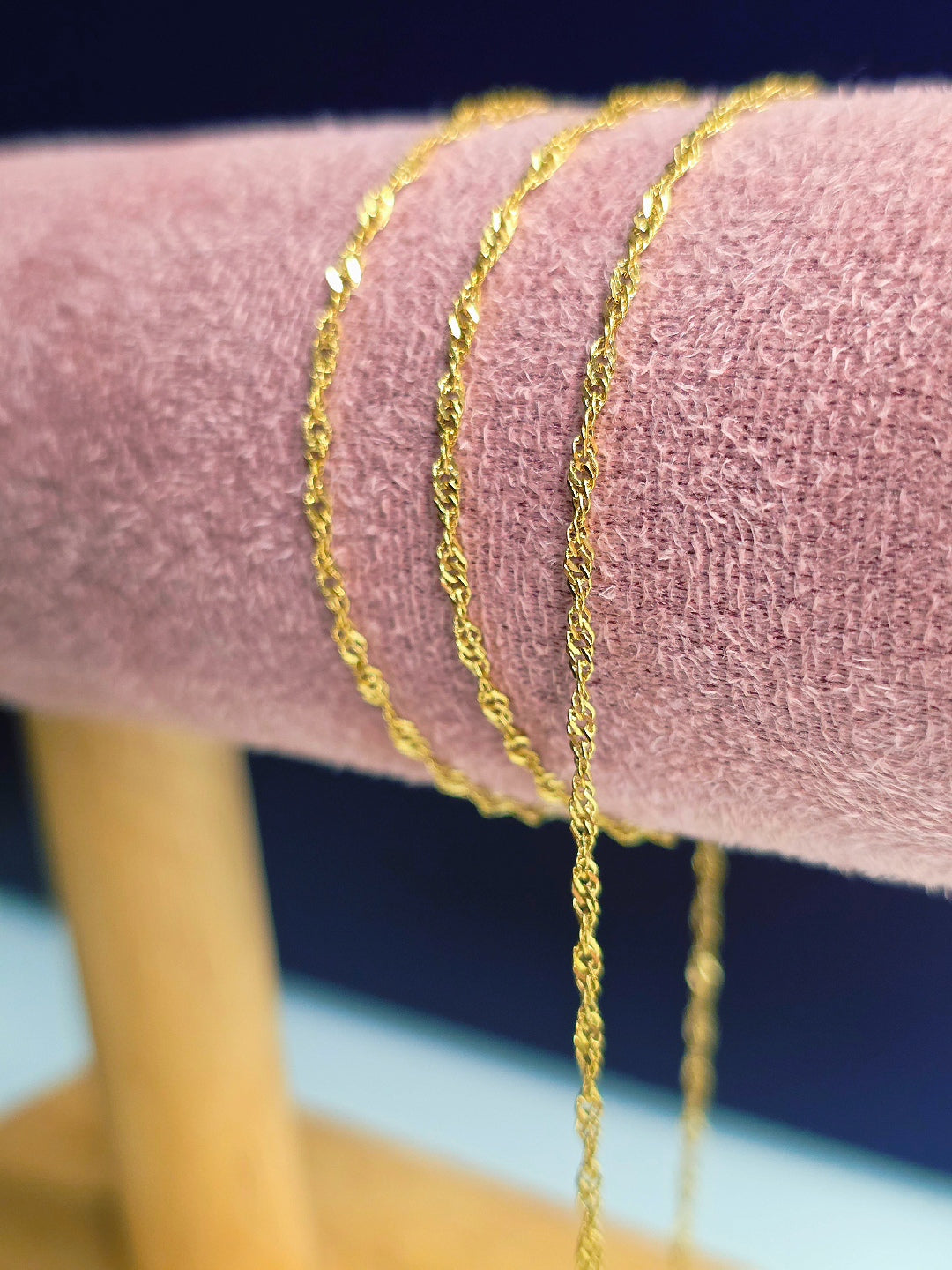 Rope twist chain